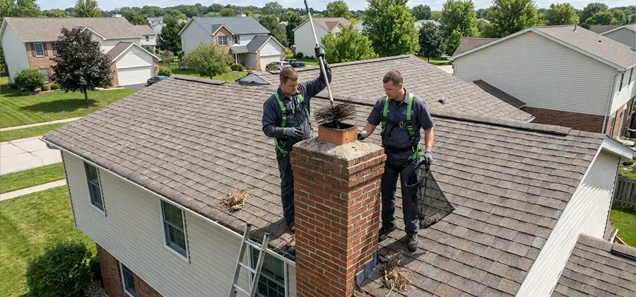 Bird Removal From Chimney in Wayne