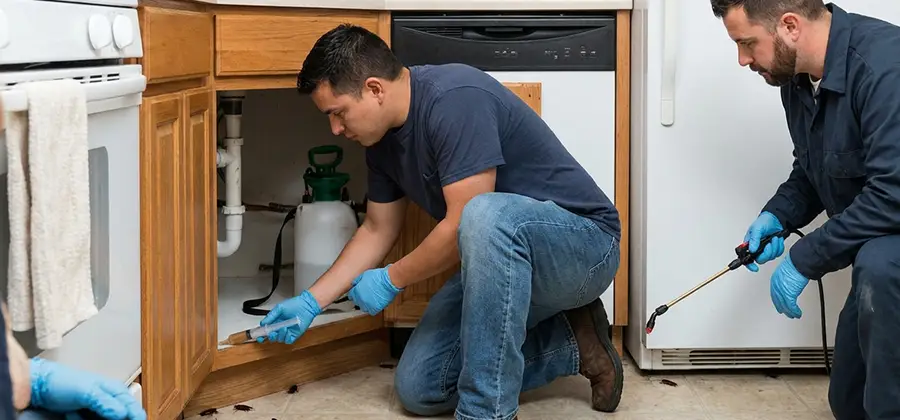 German Cockroach Poison Program in Wayne