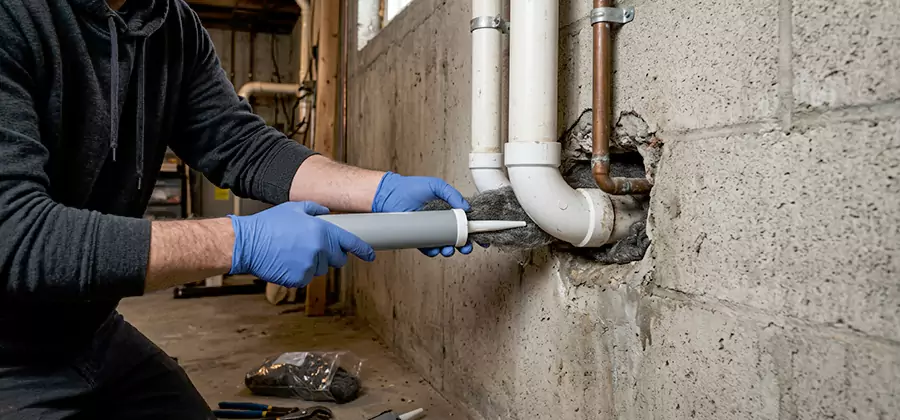 Mouse Proofing Pipes in Wayne
