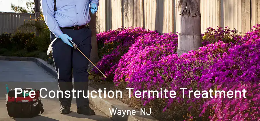 Pre Construction Termite Treatment Wayne-NJ